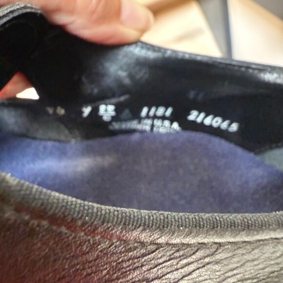 P. W. Minor Womens Orthotic Shoes SZ 9 T Strap Leather Extra Depth Comfort NWOB - Picture 8 of 9